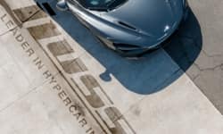 Exotic car parked next to iLusso logo